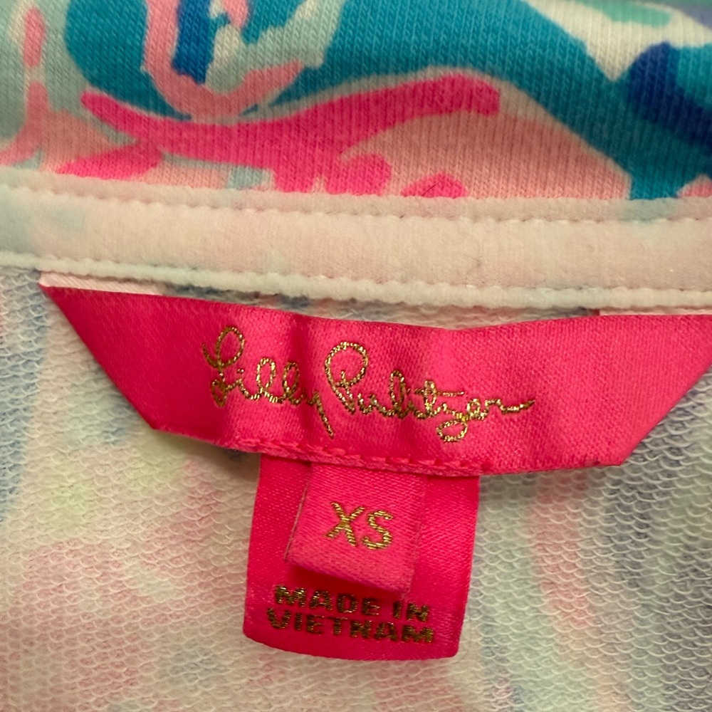 Lilly Pulitzer Quarter-Zip Pullover - Picture 3 of 3